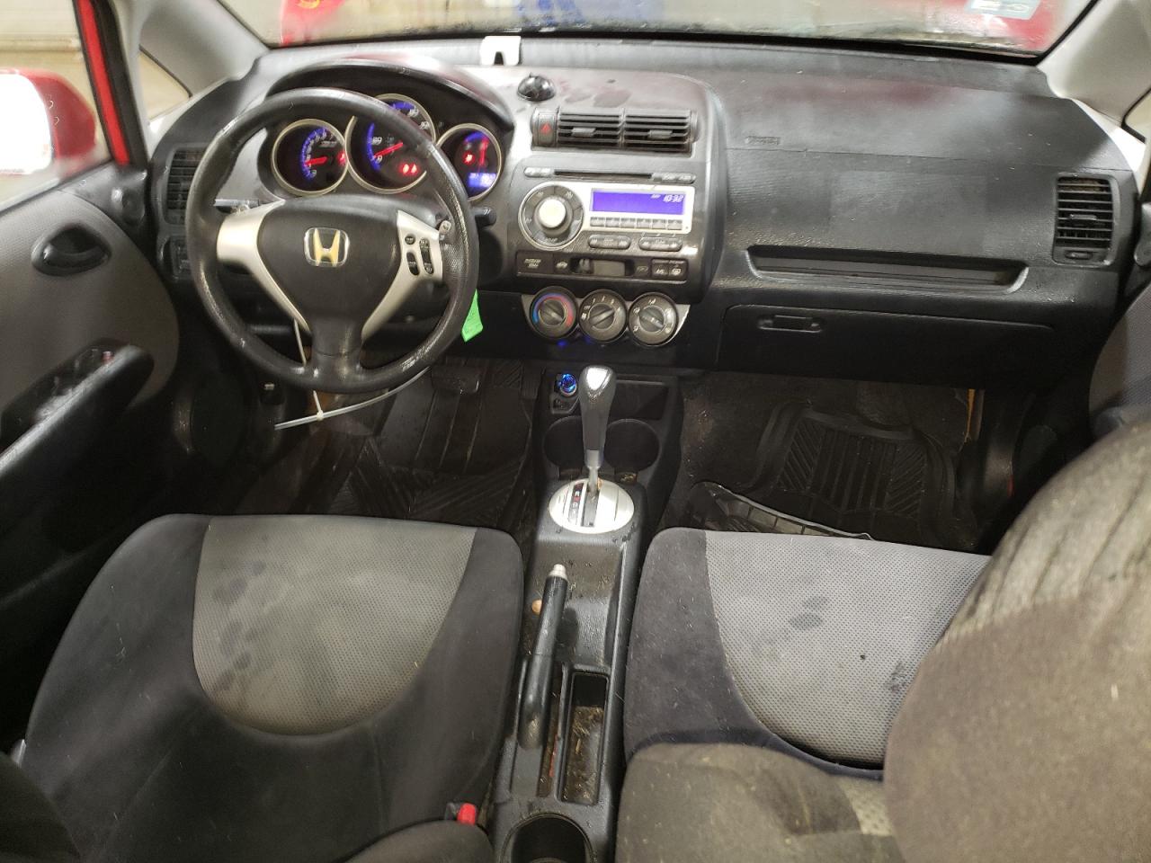 2007 Honda Fit VIN JHMGD38697S059462 Copart auction photo, all over damage thumbnail 8