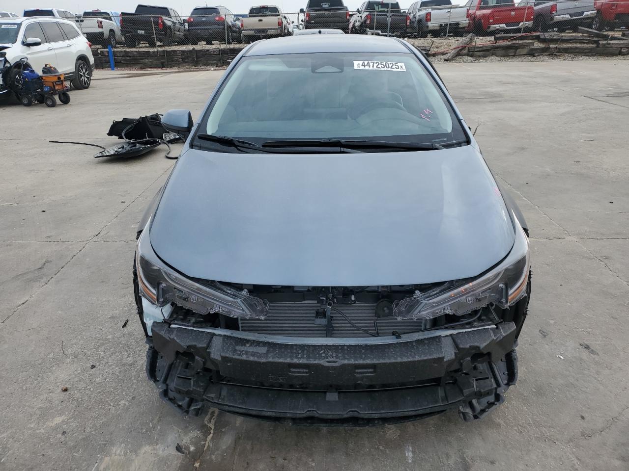 2025 Toyota Corolla VIN 5YFB4MDEXSP256021 Copart auction photo, side / rear end damage thumbnail 5