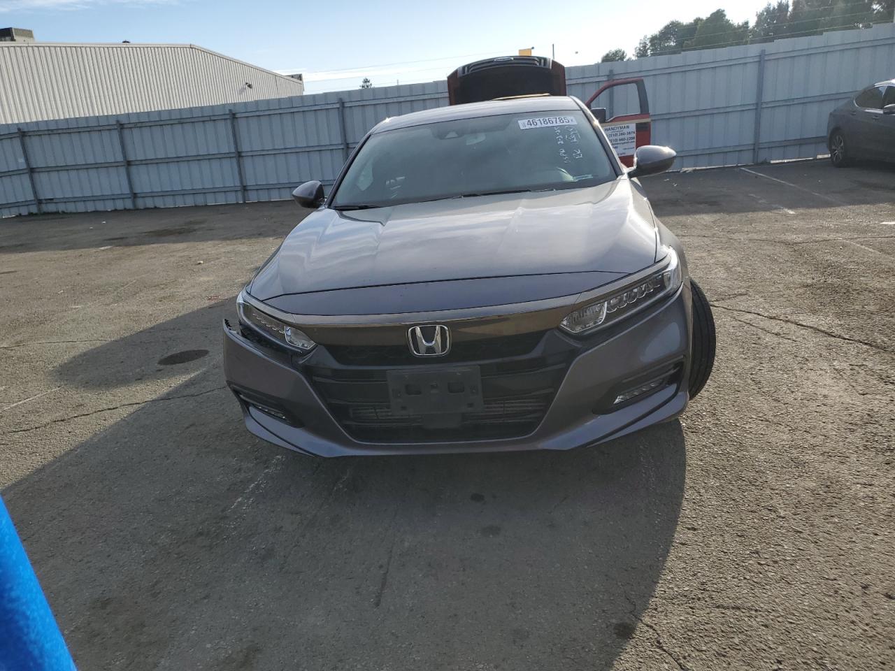 2020 Honda Accord VIN 1HGCV1F38LA087619 Copart auction photo, front end / minor dent/scratches damage thumbnail 5