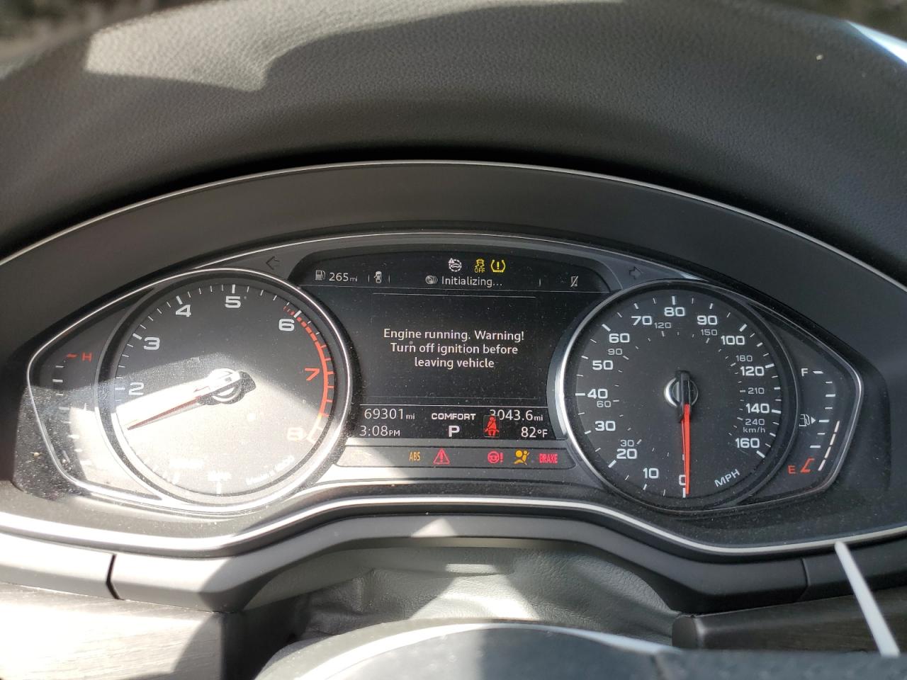 2019 Audi A4 VIN WAUGMAF49KN003680 Copart auction photo, front end damage thumbnail 9