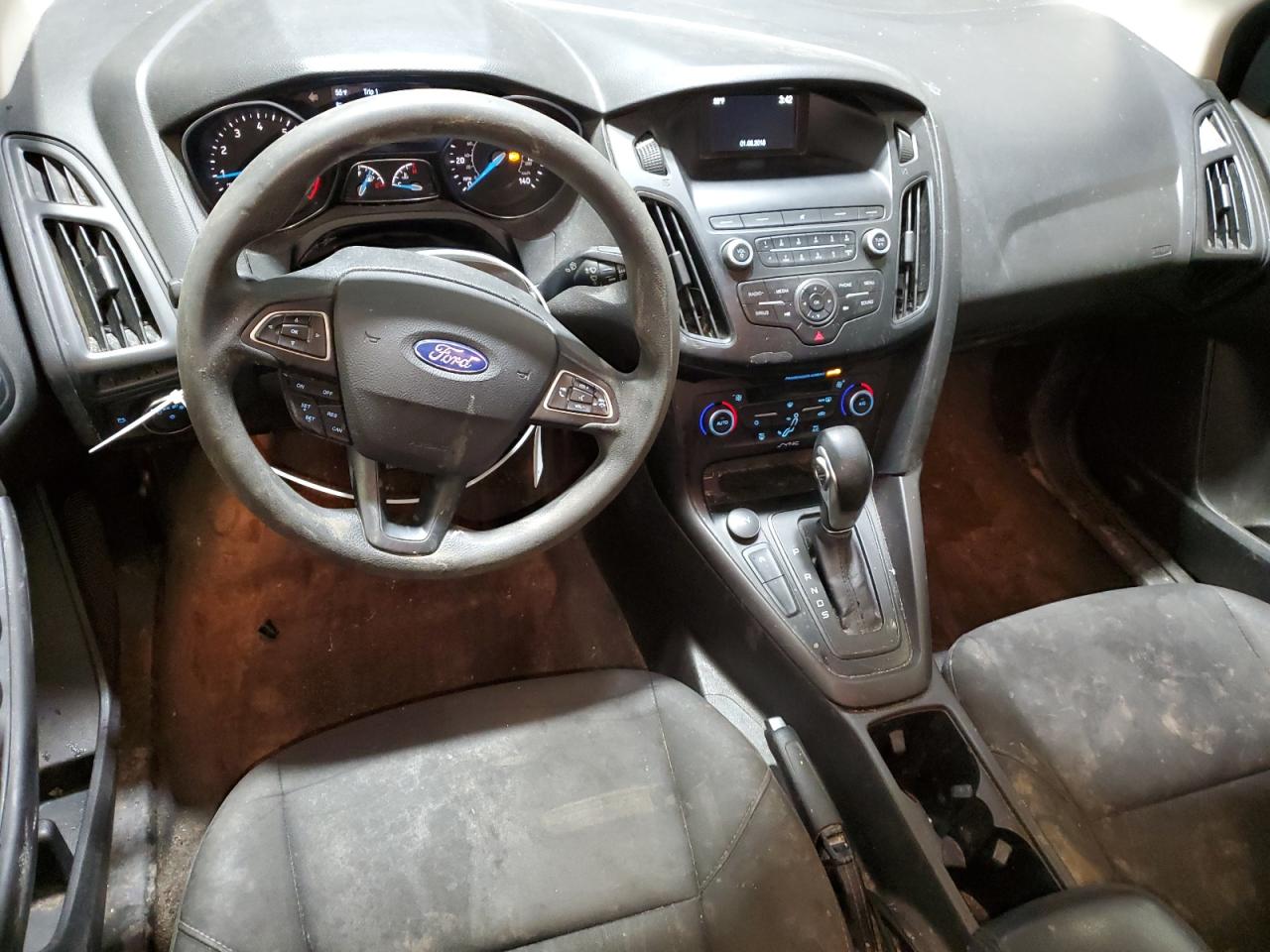 2018 Ford Focus VIN 1FADP3FE2JL256972 Copart auction photo, side / front end damage thumbnail 8