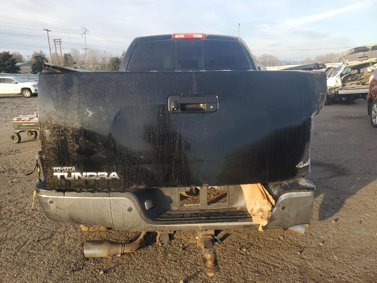 2008 Toyota Tundra VIN 5TBBV58168S499800 Copart auction photo, undercarriage / all over damage thumbnail 6