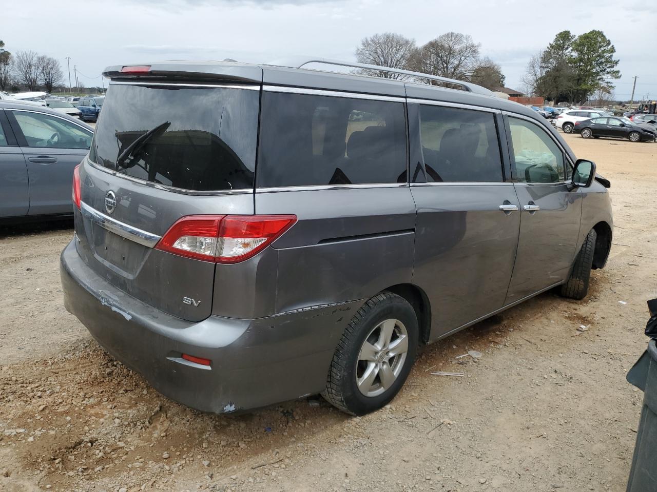 2017 Nissan Quest VIN JN8AE2KP9H9167609 Copart auction photo, front end damage thumbnail 3