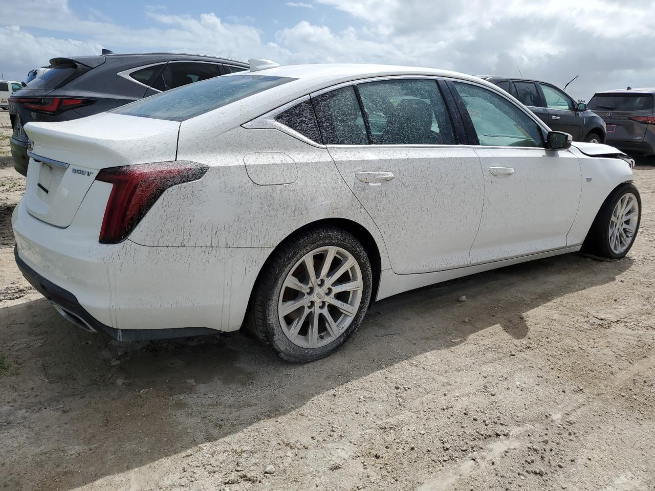 2020 Cadillac CT5 VIN 1G6DM5RK9L0126887 Copart auction photo, water/flood / front end damage thumbnail 3