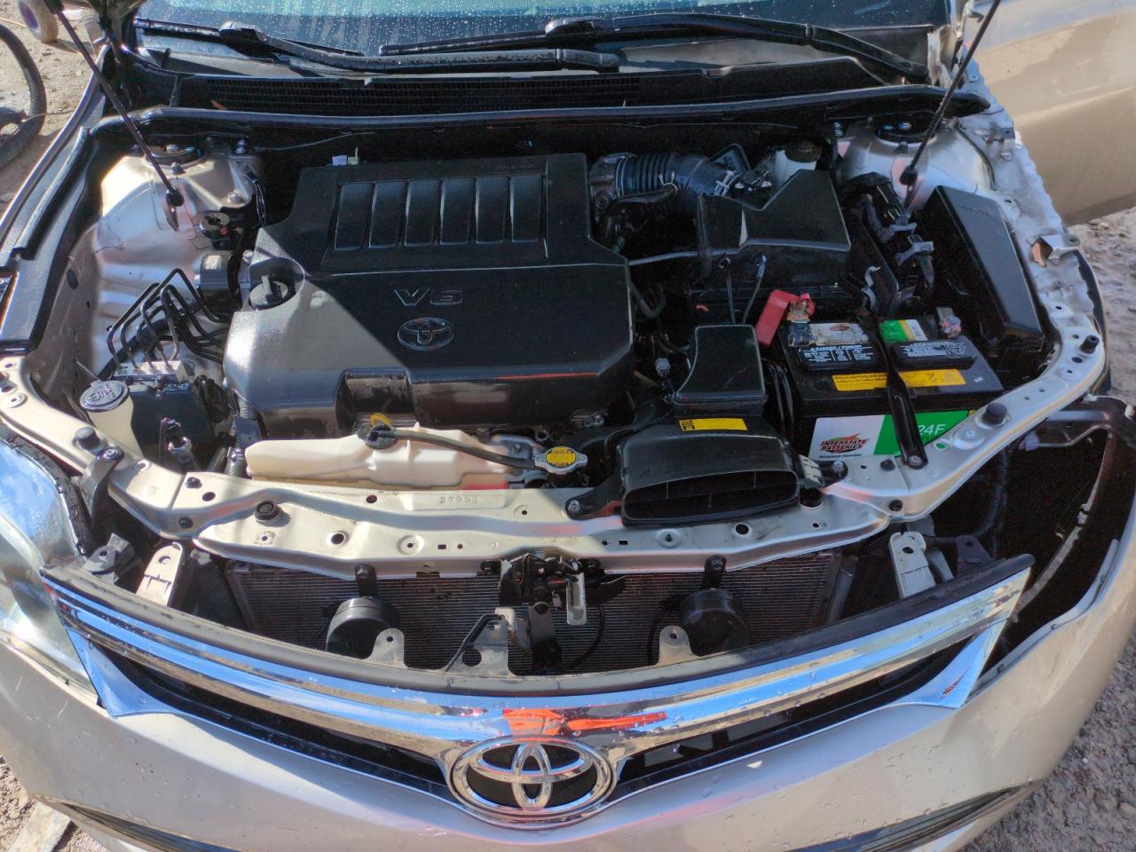 2013 Toyota Avalon VIN 4T1BK1EB0DU067811 Copart auction photo, front end / rear end damage thumbnail 11