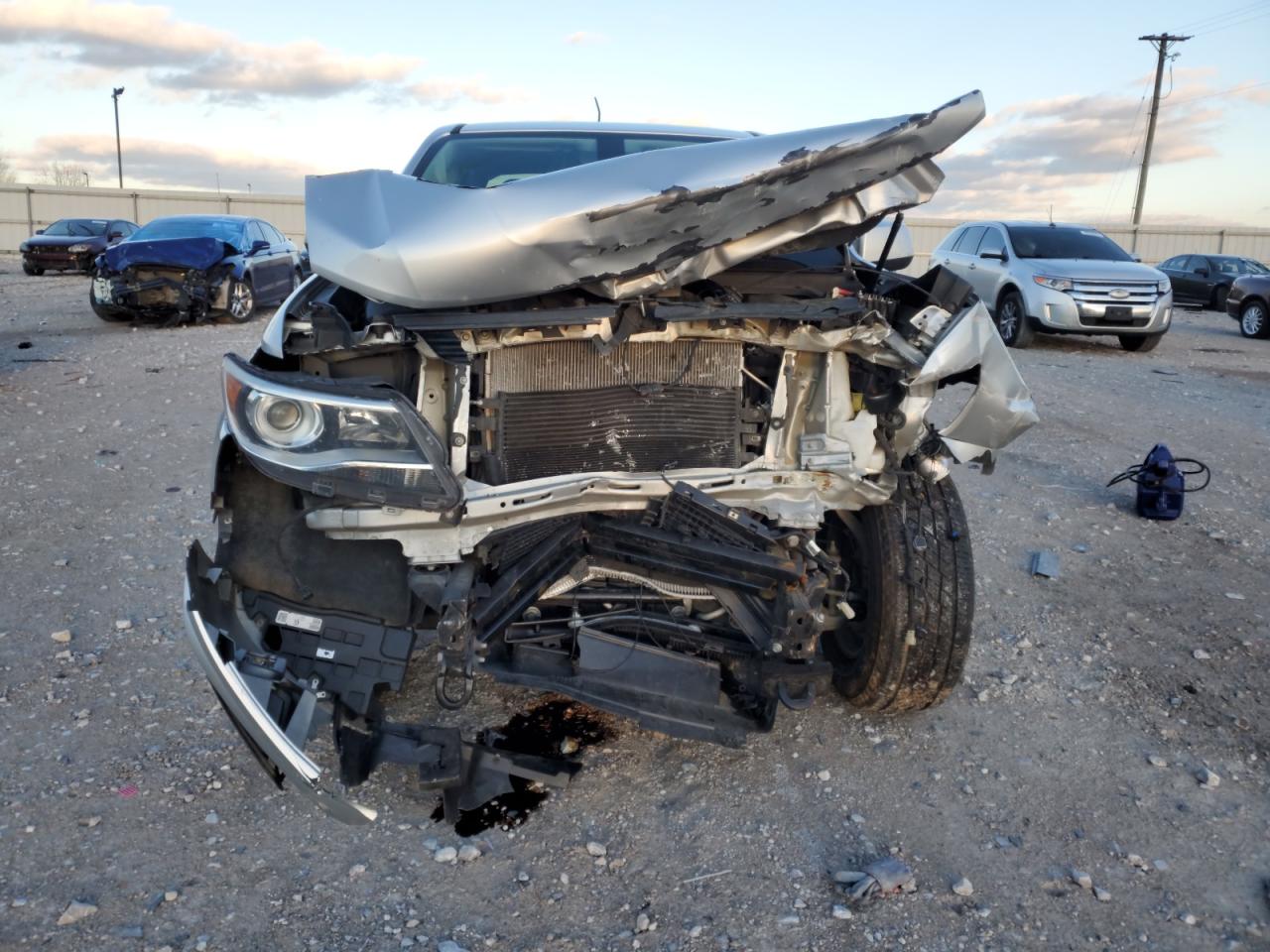 2017 Chevrolet Colorado VIN 1GCGSDEN0H1310725 Copart auction photo, front end damage thumbnail 5