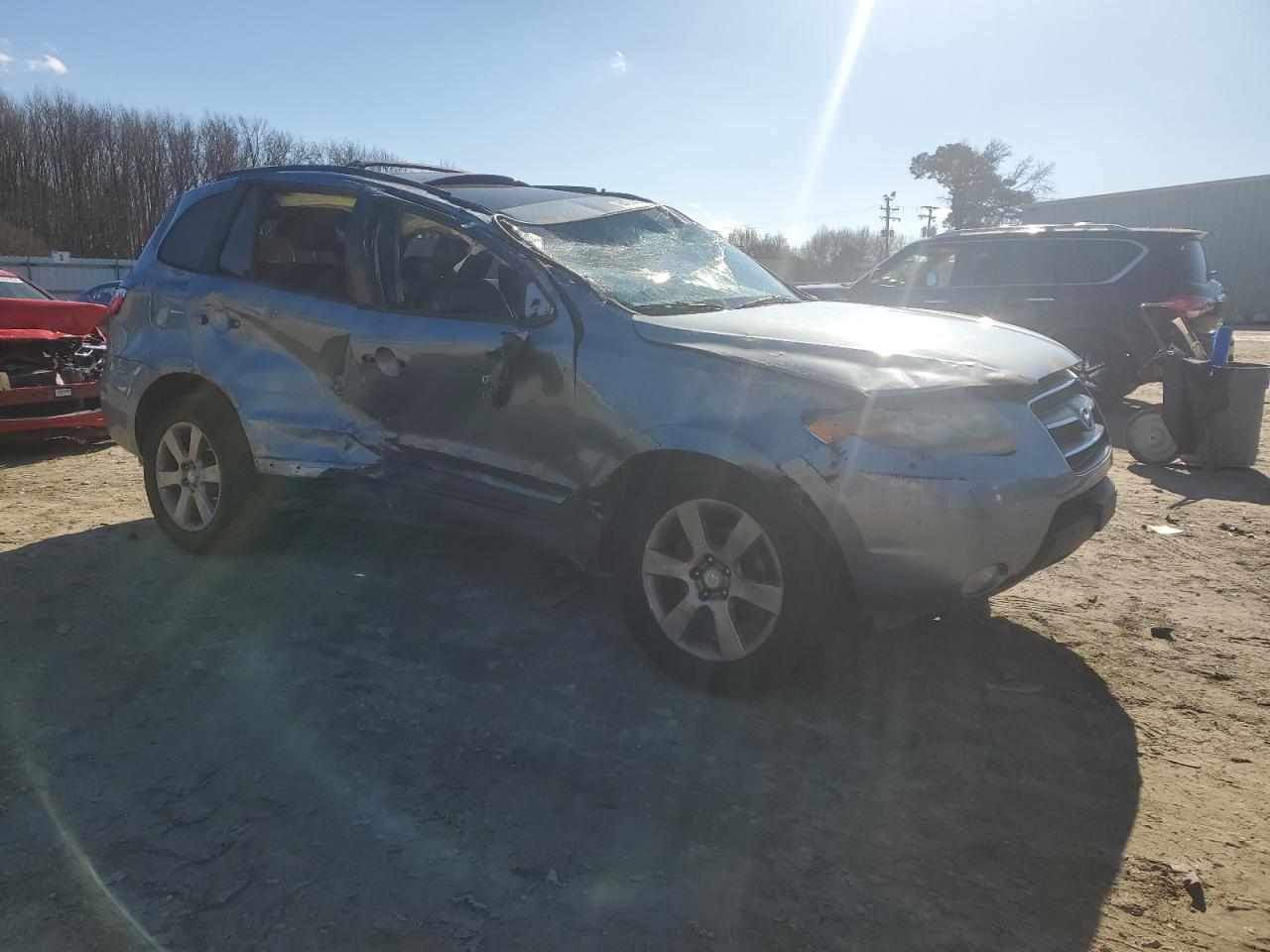 2009 Hyundai Santa Fe VIN 5NMSH13E09H257994 Copart auction photo, all over / minor dent/scratches damage thumbnail 4