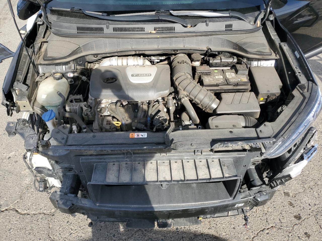 2020 Hyundai Kona VIN KM8K5CA50LU427306 Copart auction photo, front end damage thumbnail 12