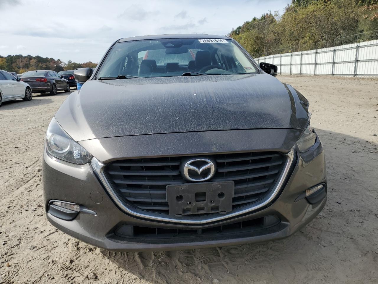 2017 Mazda 3 VIN JM1BN1V71H1104993 Copart auction photo, front end damage thumbnail 5