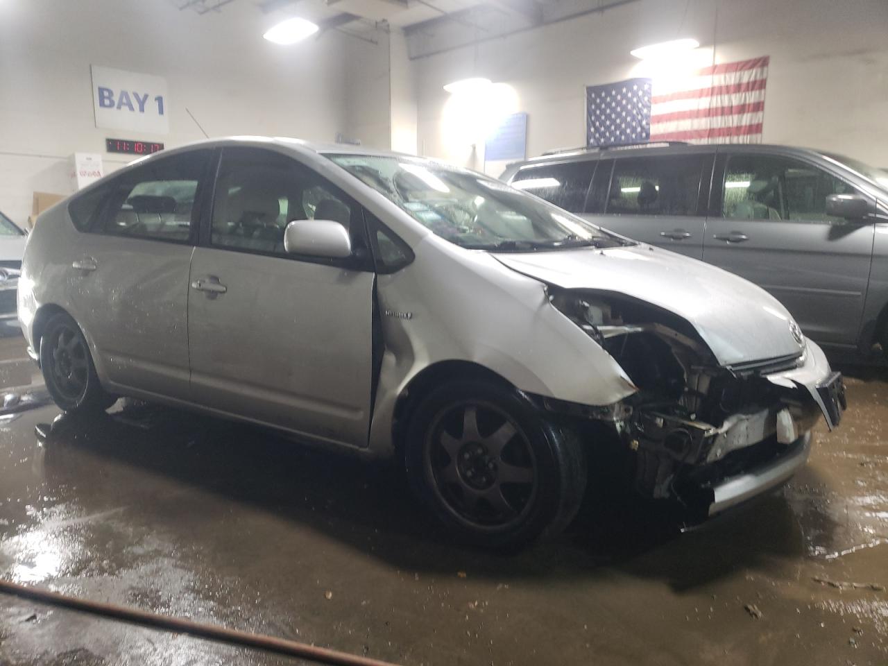 2009 Toyota Prius VIN JTDKB20U797881737 Copart auction photo, front end / rear end damage thumbnail 4