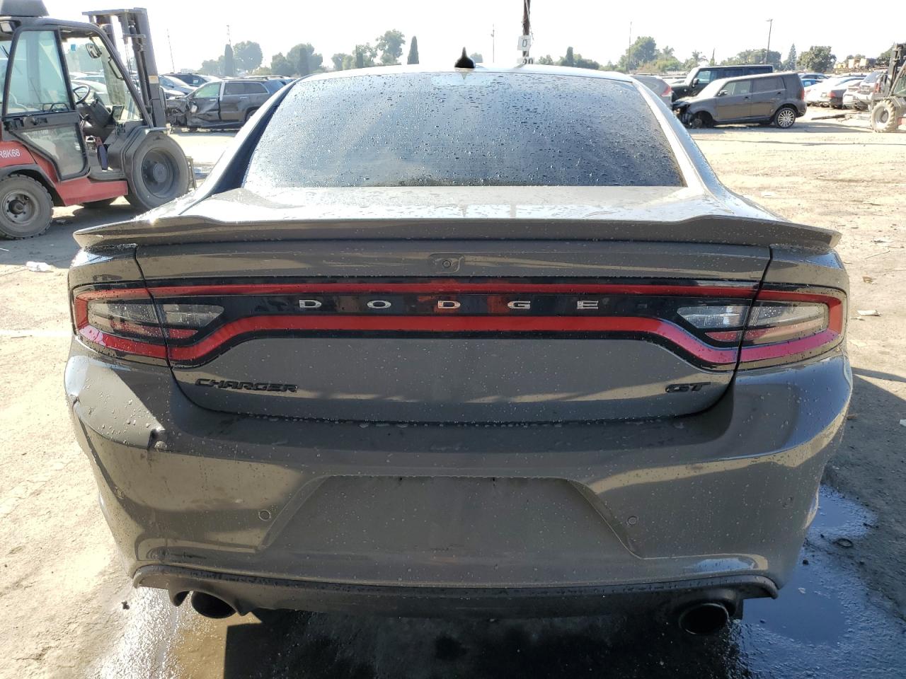 2019 Dodge Charger VIN 2C3CDXHG0KH670890 Copart auction photo, front end / vandalism damage thumbnail 6