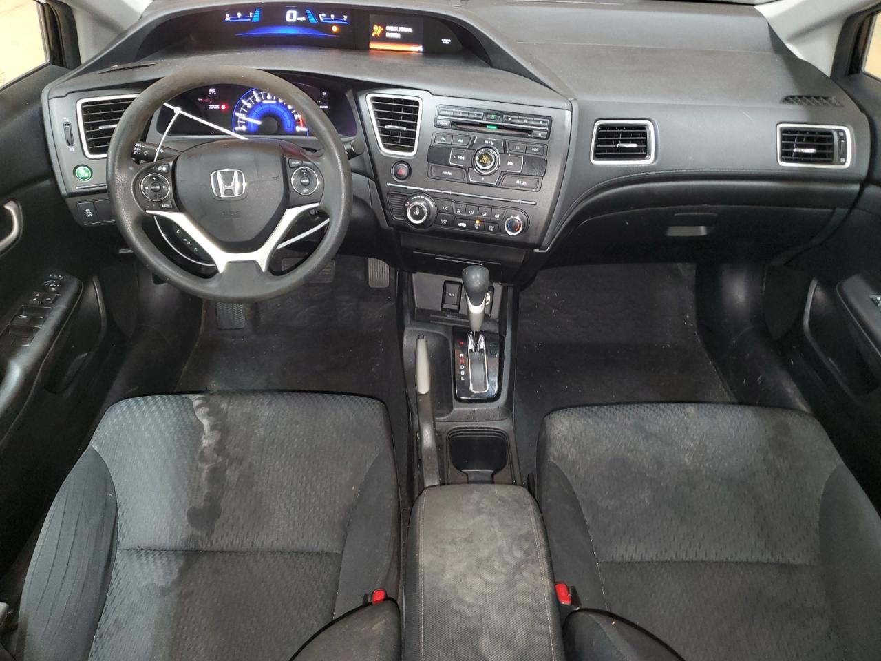 2015 Honda Civic VIN 2HGFB2F55FH537567 Copart auction photo, side / minor dent/scratches damage thumbnail 8
