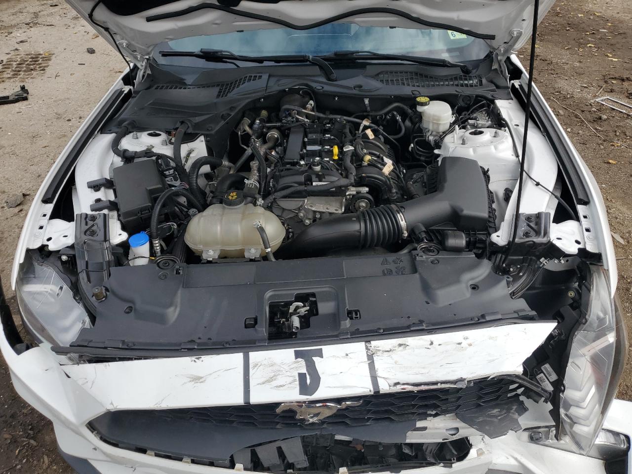 2021 Ford Mustang VIN 1FA6P8TH5M5115410 Copart auction photo, front end damage thumbnail 12