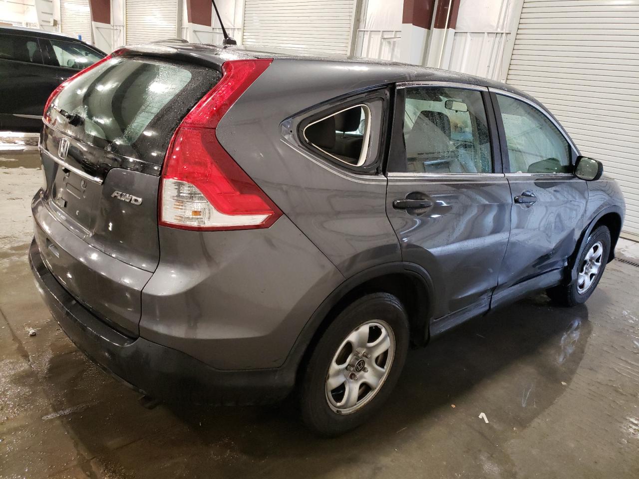 2013 Honda CR-V VIN 2HKRM4H36DH637792 Copart auction photo, side / front end damage thumbnail 3