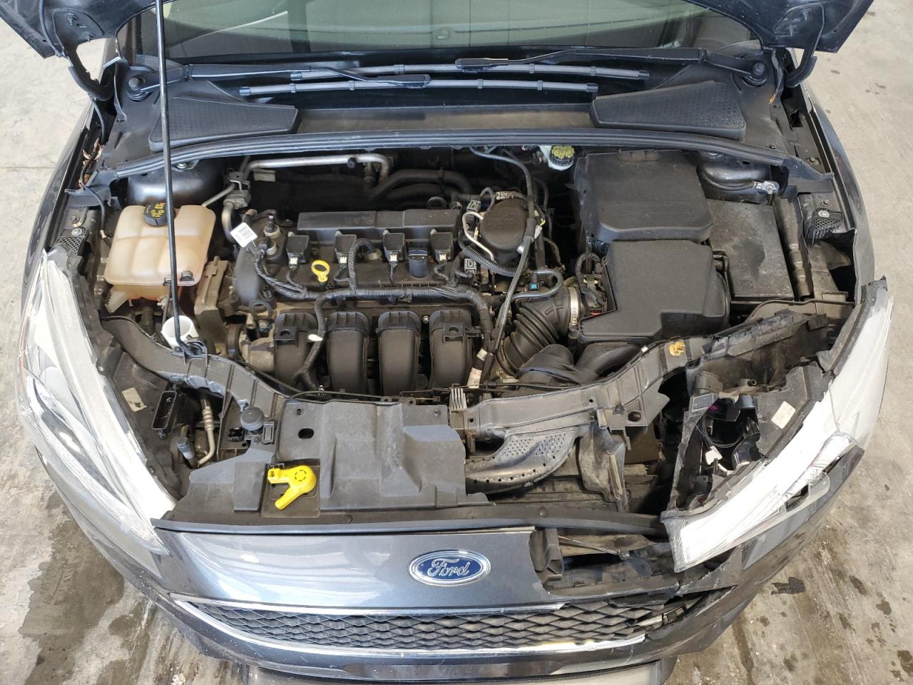 2016 Ford Focus VIN 1FADP3F24GL292077 Copart auction photo, front end / rear end damage thumbnail 11