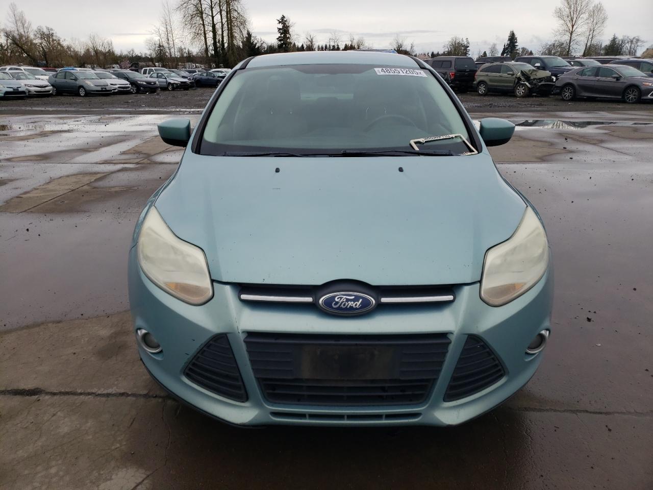 2012 Ford Focus VIN 1FAHP3F21CL142407 Copart auction photo, rear end damage thumbnail 5