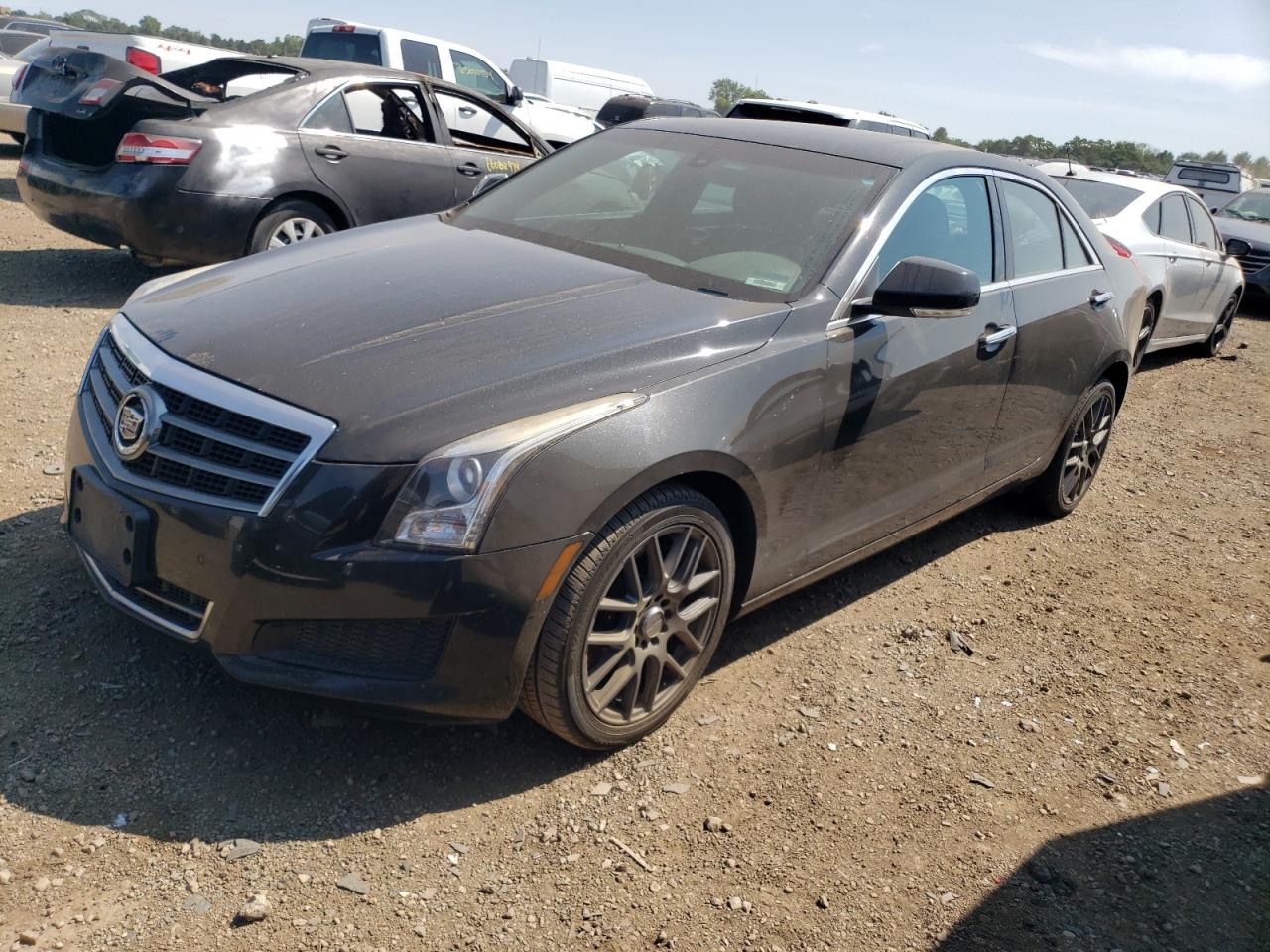 2014 Cadillac ATS VIN 1G6AH5RX2E0110035