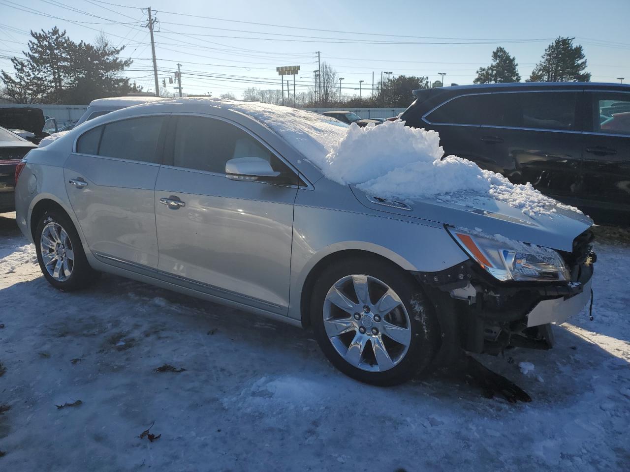 2015 Buick LaCrosse VIN 1G4GB5G30FF311922 Copart auction photo, front end damage thumbnail 4