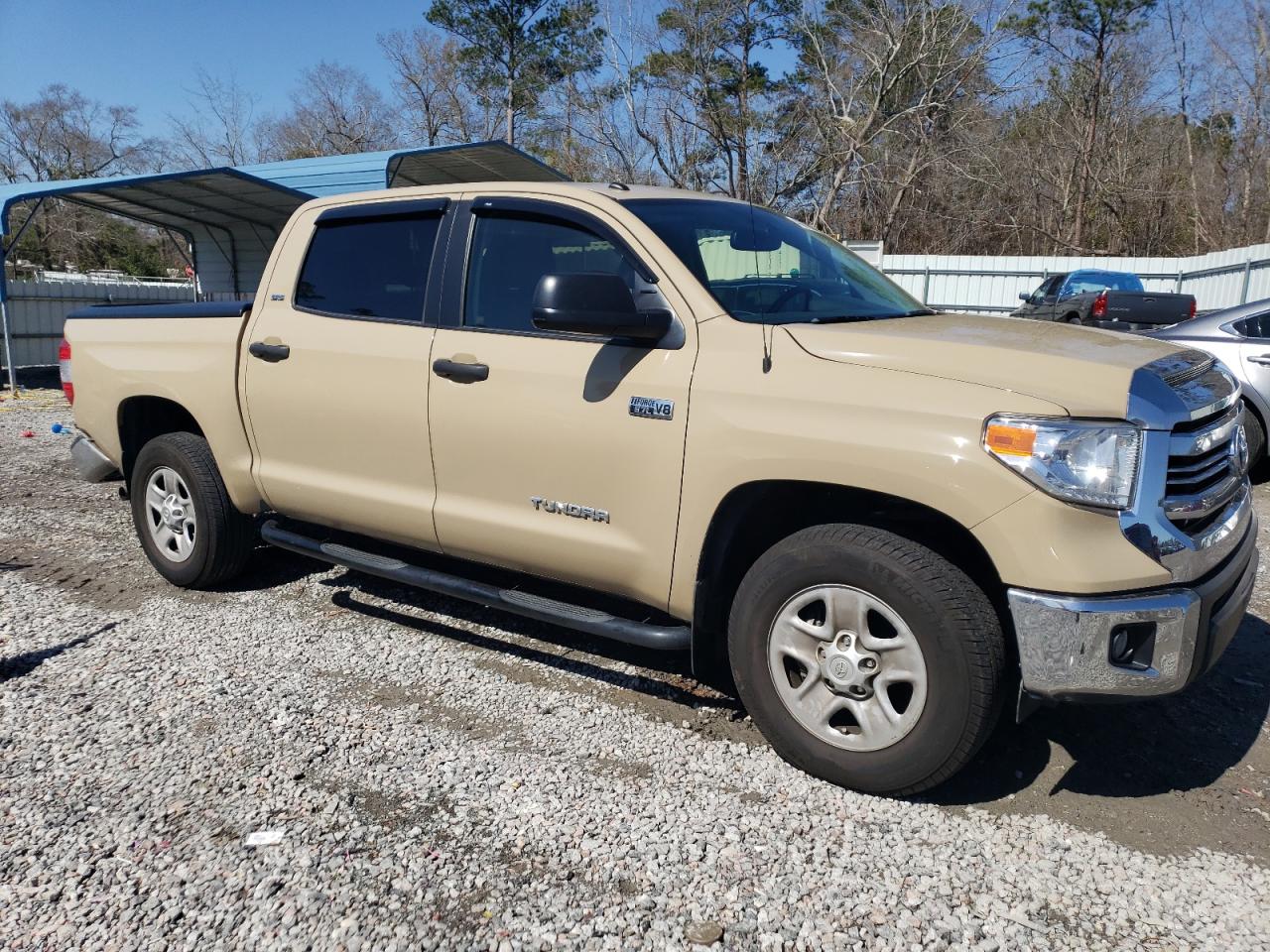 2017 Toyota Tundra VIN 5TFEW5F12HX226139 Copart auction photo, rear end / side damage thumbnail 4