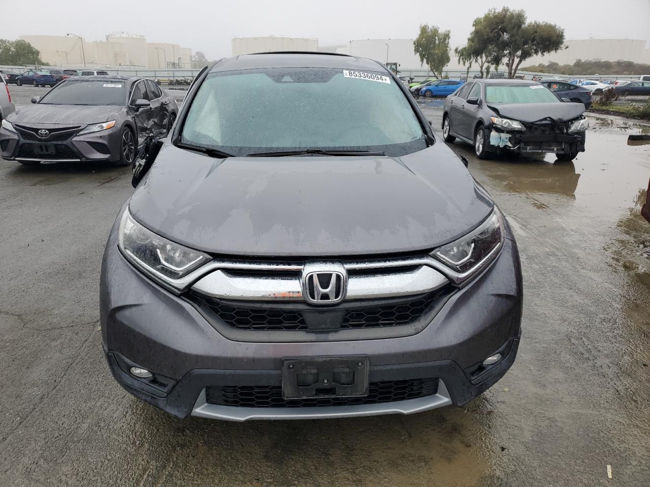 2018 Honda CR-V VIN 5J6RW1H86JA005862 Copart auction photo, all over damage thumbnail 5