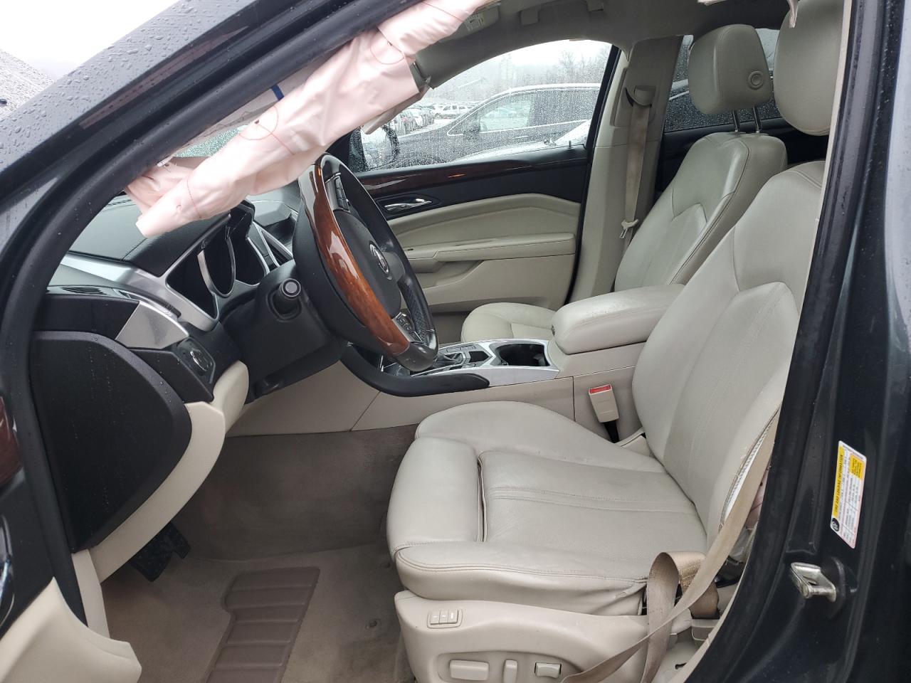 2010 Cadillac SRX VIN 3GYFNBEY8AS596386 Copart auction photo, side damage thumbnail 7