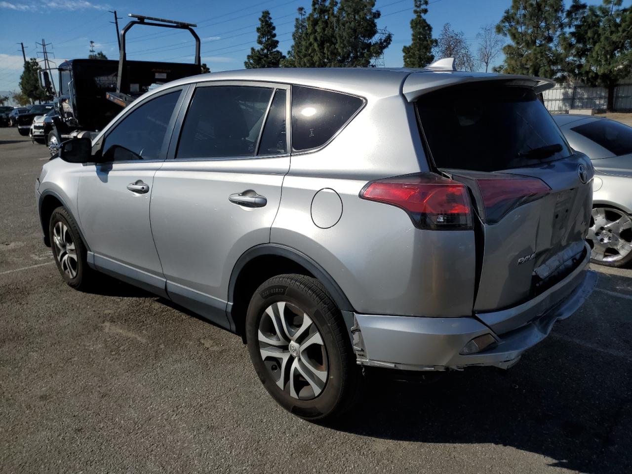 2018 Toyota RAV 4 VIN JTMZFREV0JJ203805 Copart auction photo, rear end / front end damage thumbnail 2