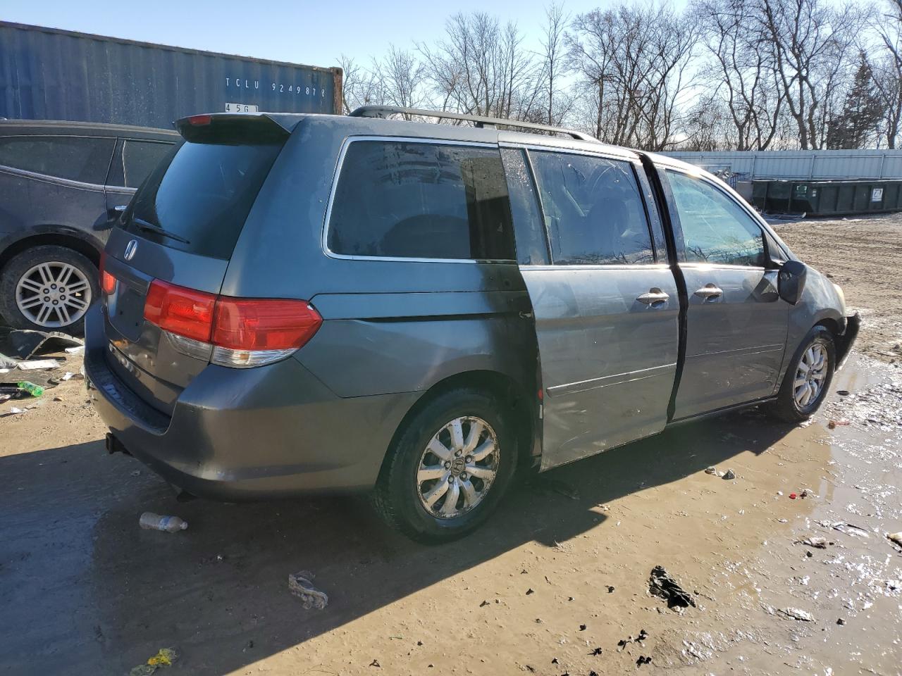 2010 Honda Odyssey VIN 5FNRL3H54AB022022 Copart auction photo, front end damage thumbnail 3