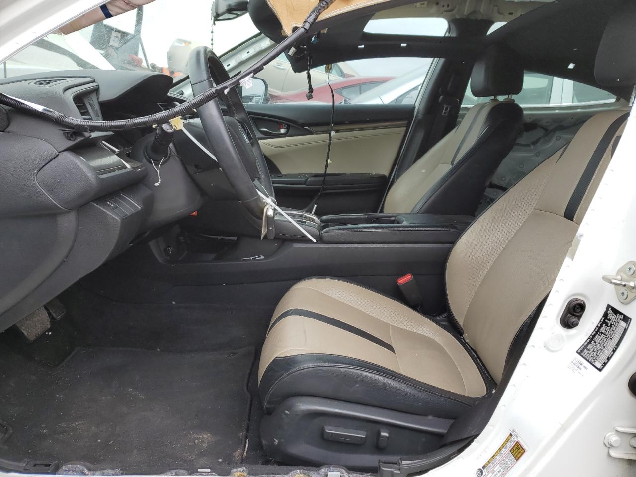2017 Honda Civic VIN SHHFK7H75HU204092 Copart auction photo, rear end damage thumbnail 7