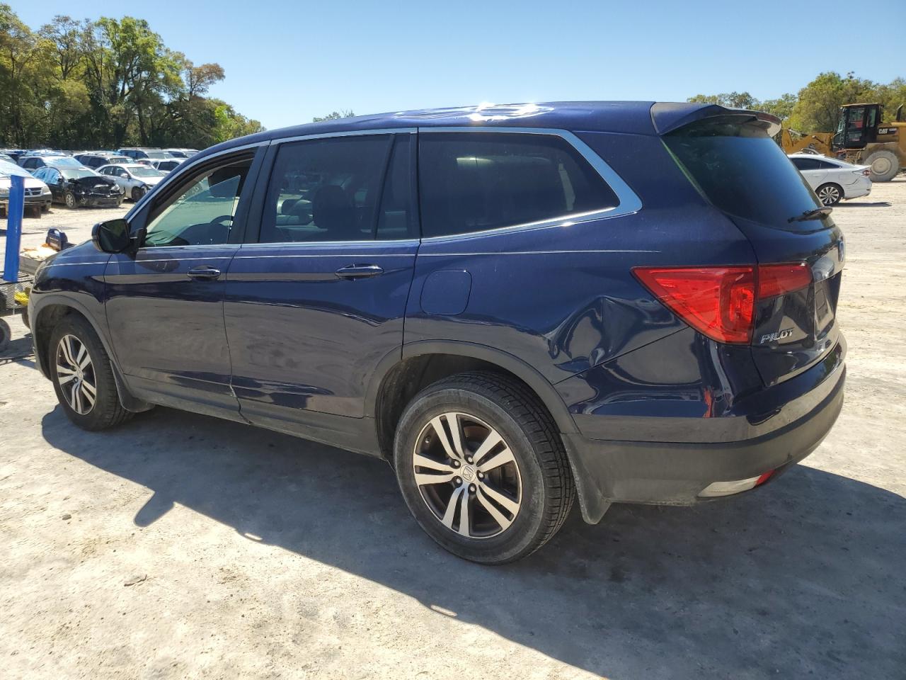 2018 Honda Pilot VIN 5FNYF5H30JB029921 Copart auction photo, front end / top/roof damage thumbnail 2