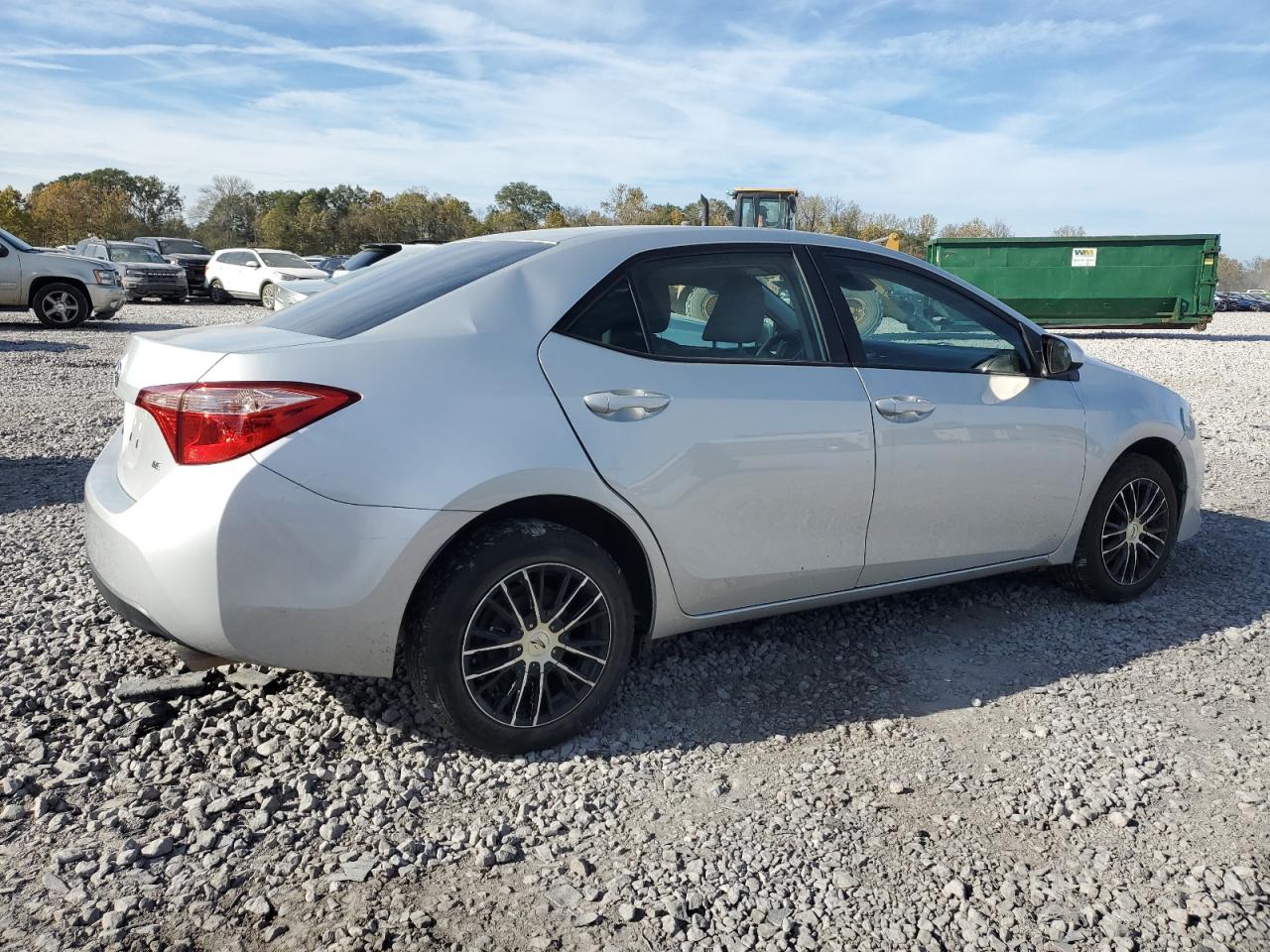 2017 Toyota Corolla VIN 2T1BURHE0HC894682 Copart auction photo, side / rear end damage thumbnail 3