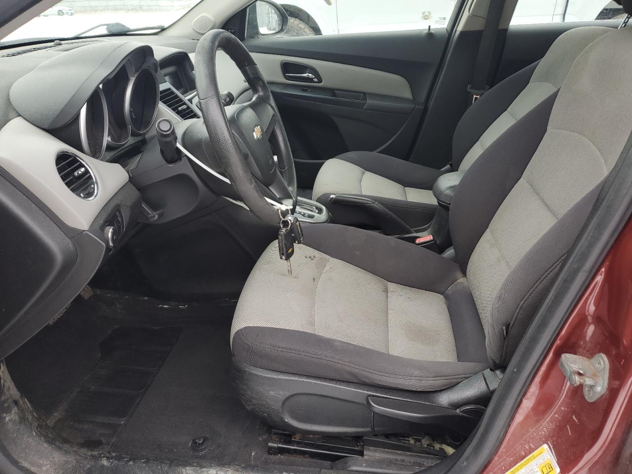 2012 Chevrolet Cruze VIN 1G1PA5SH7C7372953 Copart auction photo, front end / rear end damage thumbnail 7