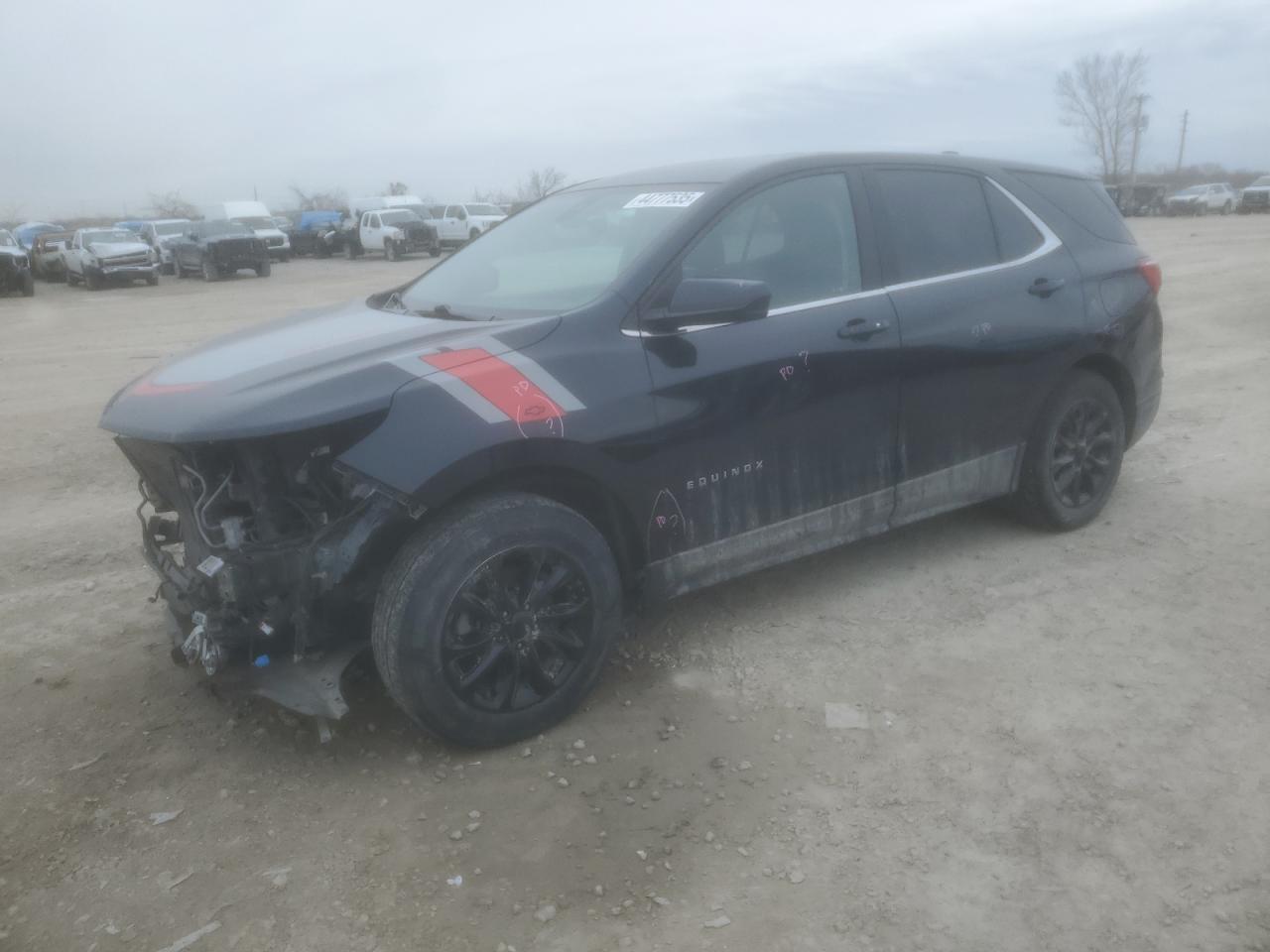 2021 Chevrolet Equinox VIN 2GNAXKEV1M6120524 - Copart auction photo
