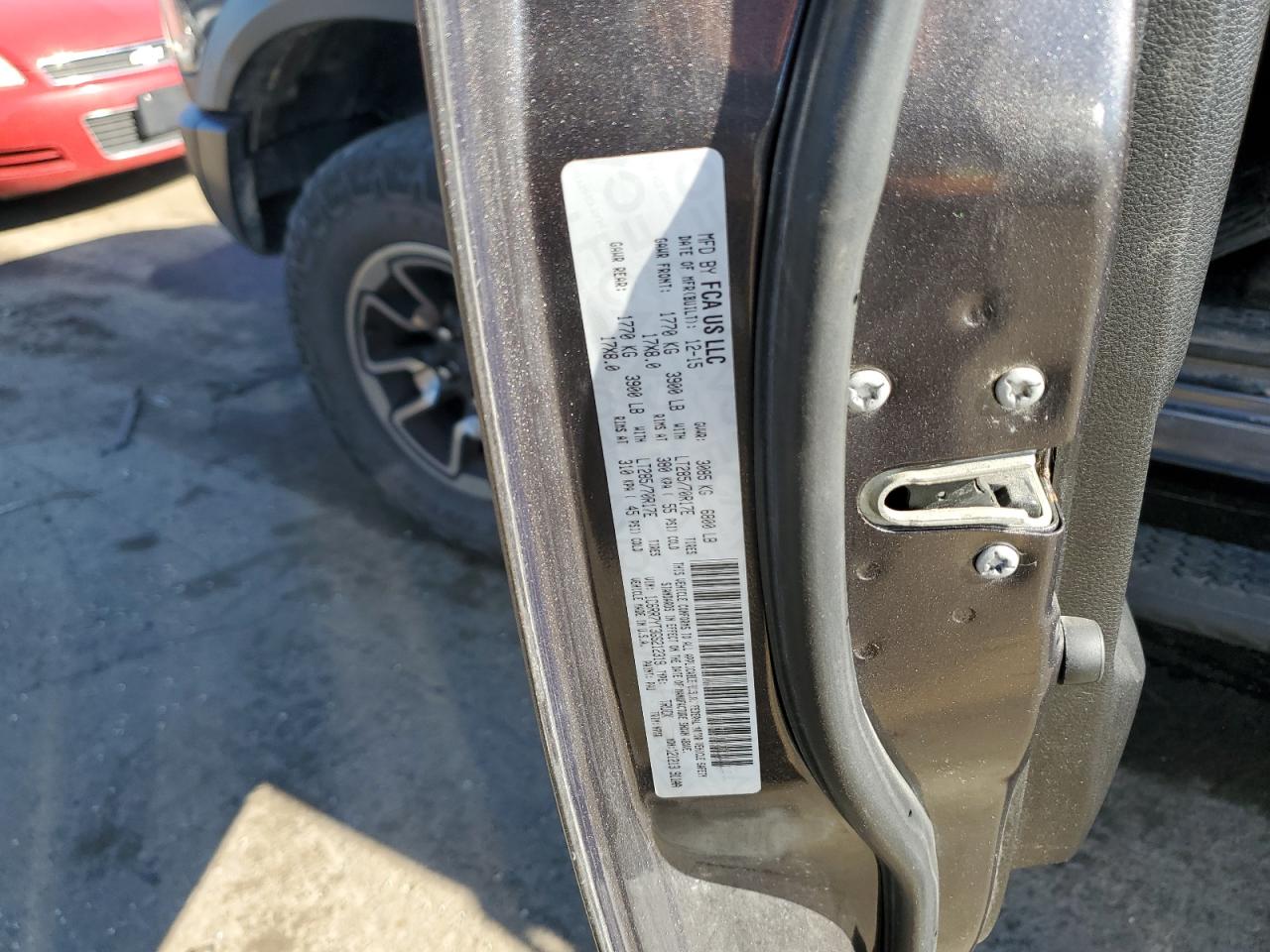 2016 RAM 1500 VIN 1C6RR7YT3GS212319 Copart auction photo, front end damage thumbnail 12