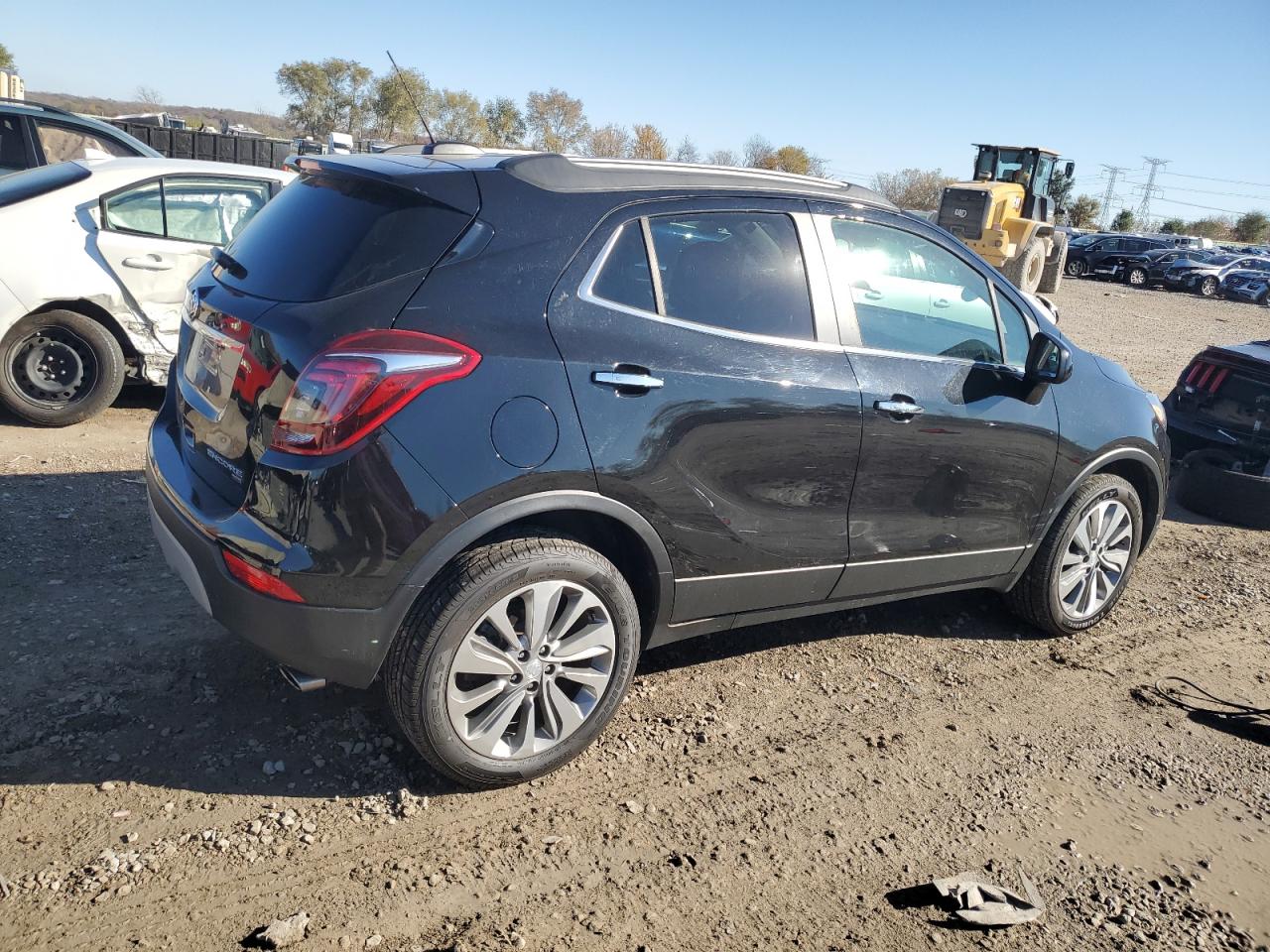 2020 Buick Encore VIN KL4CJESB2LB050097 Copart auction photo, side damage thumbnail 3