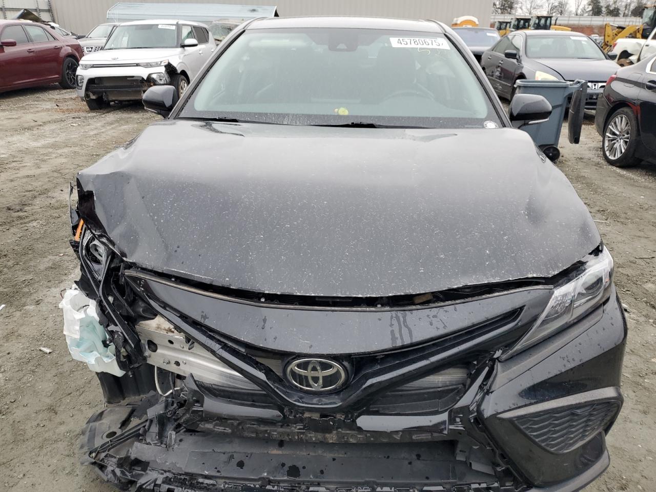 2022 Toyota Camry VIN 4T1G11AK3NU623996 Copart auction photo, front end damage thumbnail 5