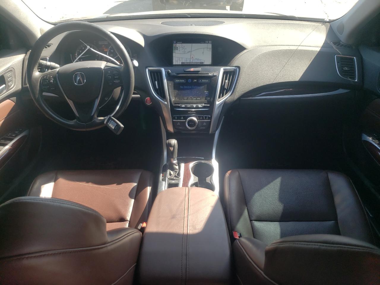 2015 Acura TLX VIN 19UUB1F51FA012179 Copart auction photo, hail / minor dent/scratches damage thumbnail 8