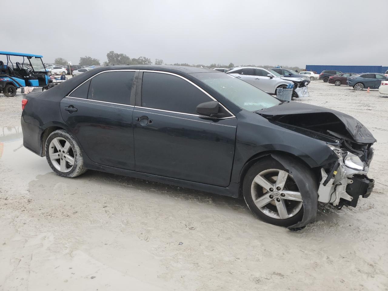 2014 Toyota Camry VIN 4T1BF1FK6EU390703 Copart auction photo, front end damage thumbnail 4