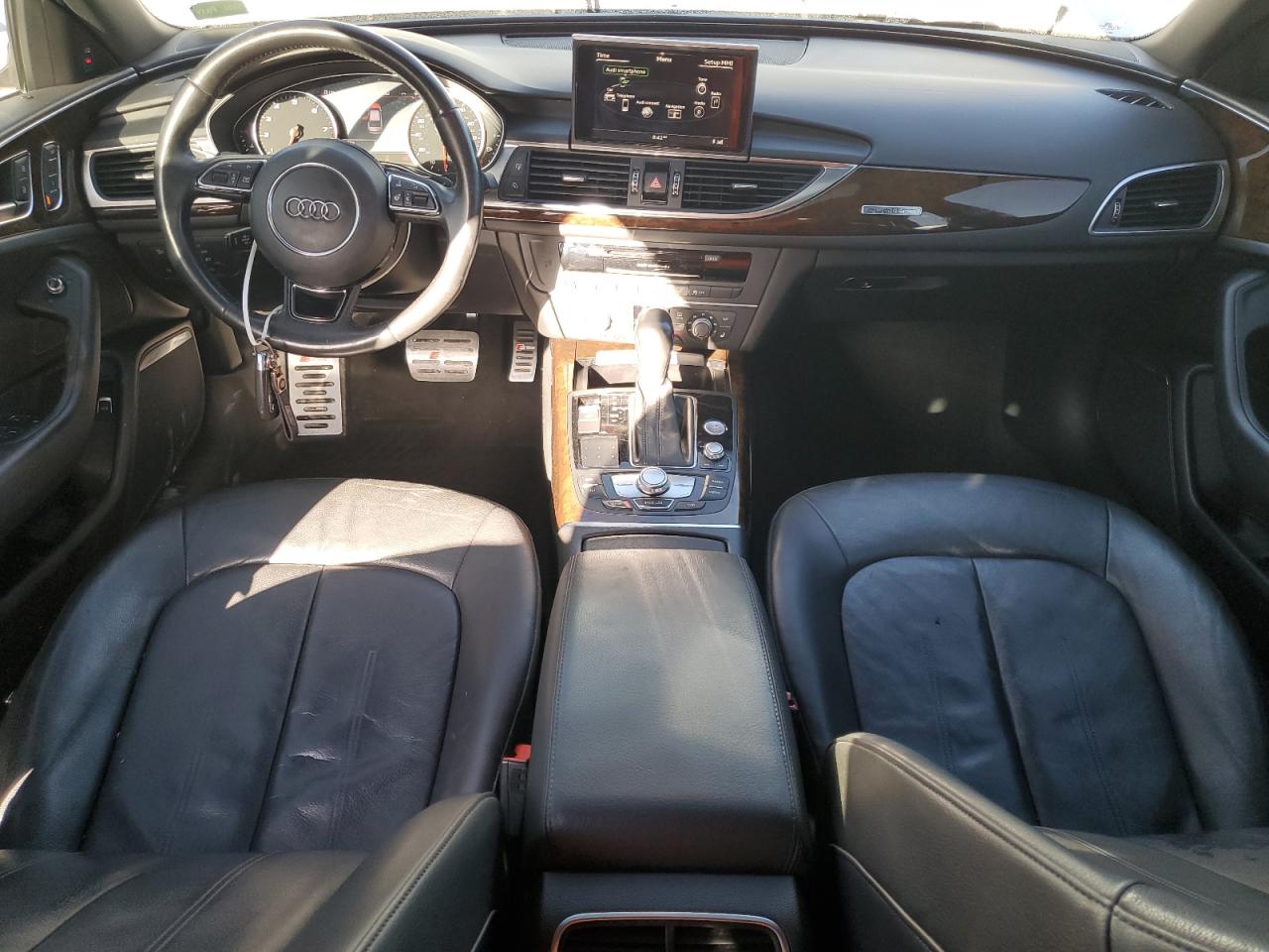 2016 Audi A6 VIN WAUGFAFC9GN013442 Copart auction photo, undercarriage damage thumbnail 8