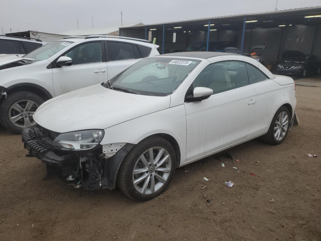 2014 Volkswagen Eos VIN WVWBW8AH9EV005699 - Copart auction photo