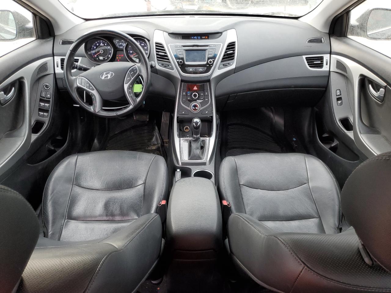 2015 Hyundai Elantra VIN 5NPDH4AE7FH624305 Copart auction photo, front end / undercarriage damage thumbnail 8