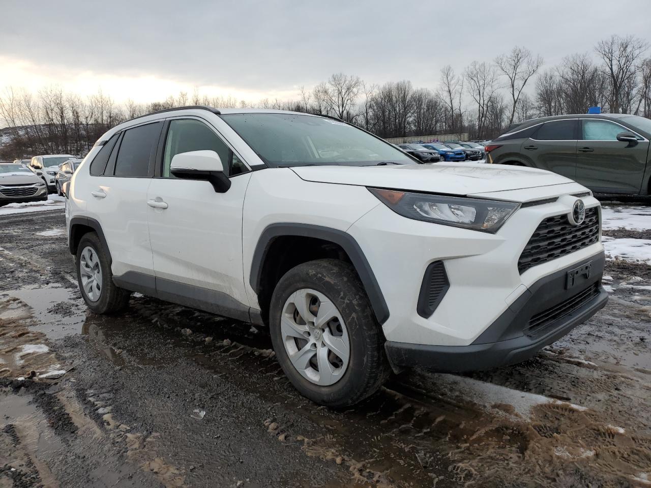 2019 Toyota RAV 4 VIN JTMG1RFVXKD028144 Copart auction photo, side / rear end damage thumbnail 4