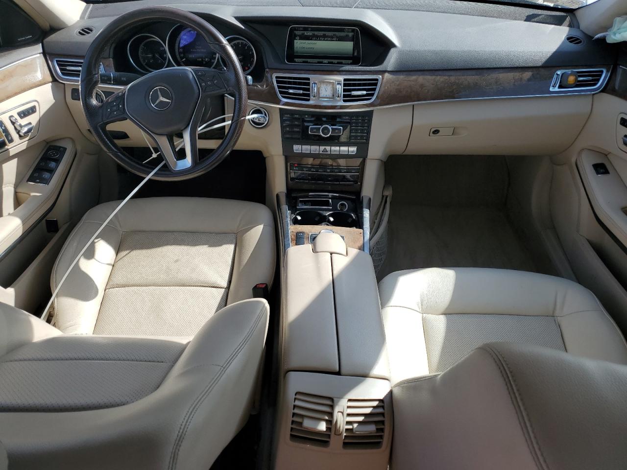 2014 Mercedes-Benz E-klasse VIN WDDHF8JB8EA823928 Copart auction photo, side damage thumbnail 8