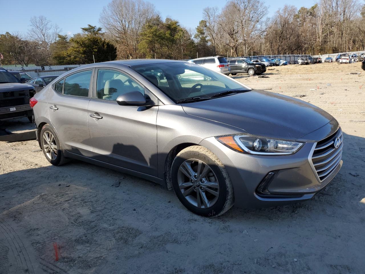 2018 Hyundai Elantra VIN 5NPD84LF7JH267559 Copart auction photo, rear end / minor dent/scratches damage thumbnail 4