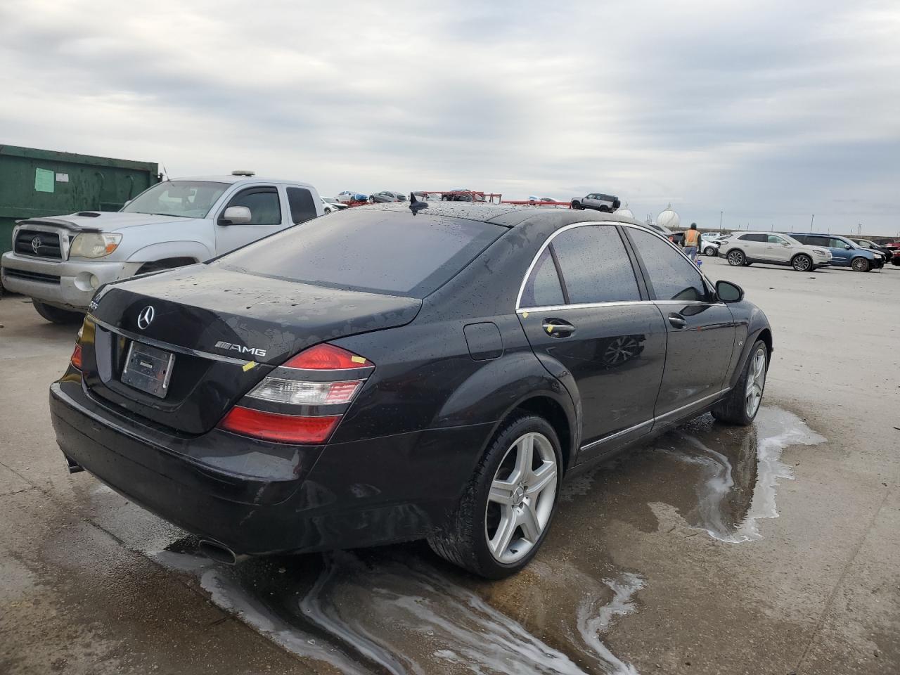 2007 Mercedes-Benz S-klasse VIN WDDNG76X07A126447 Copart auction photo, vandalism damage thumbnail 3