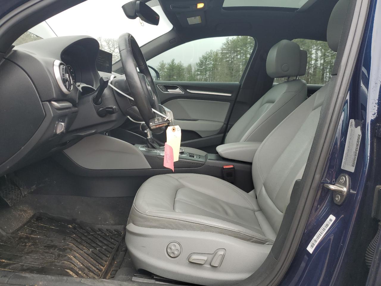 2017 Audi A3 VIN WAUJ8GFF4H1030929 Copart auction photo, front end / minor dent/scratches damage thumbnail 7