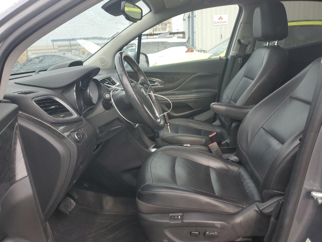 2014 Buick Encore VIN KL4CJDSB4EB702361 Copart auction photo, front end damage thumbnail 7