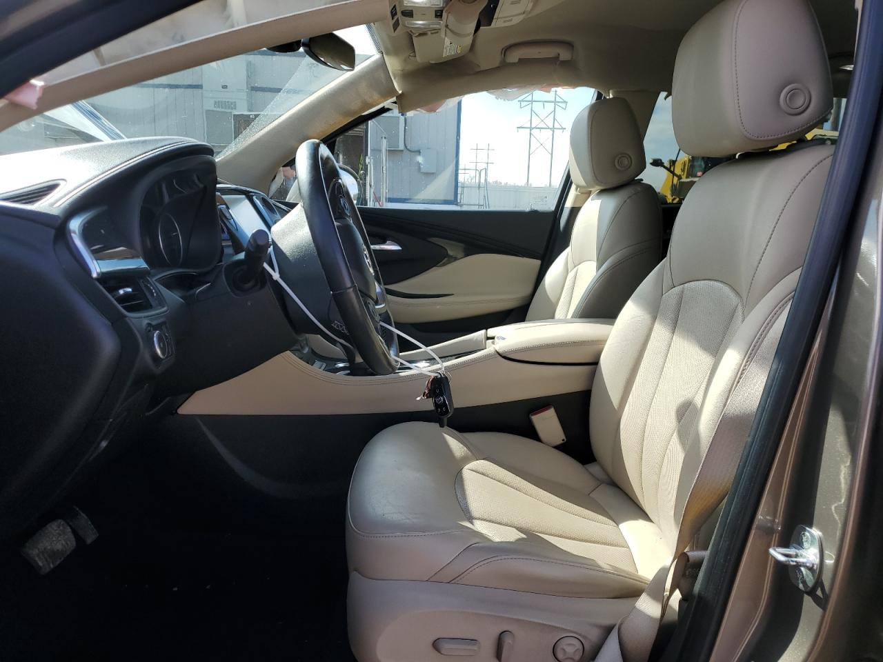 2016 Buick Envision VIN LRBFXESX3GD176412 Copart auction photo, side / hail damage thumbnail 7