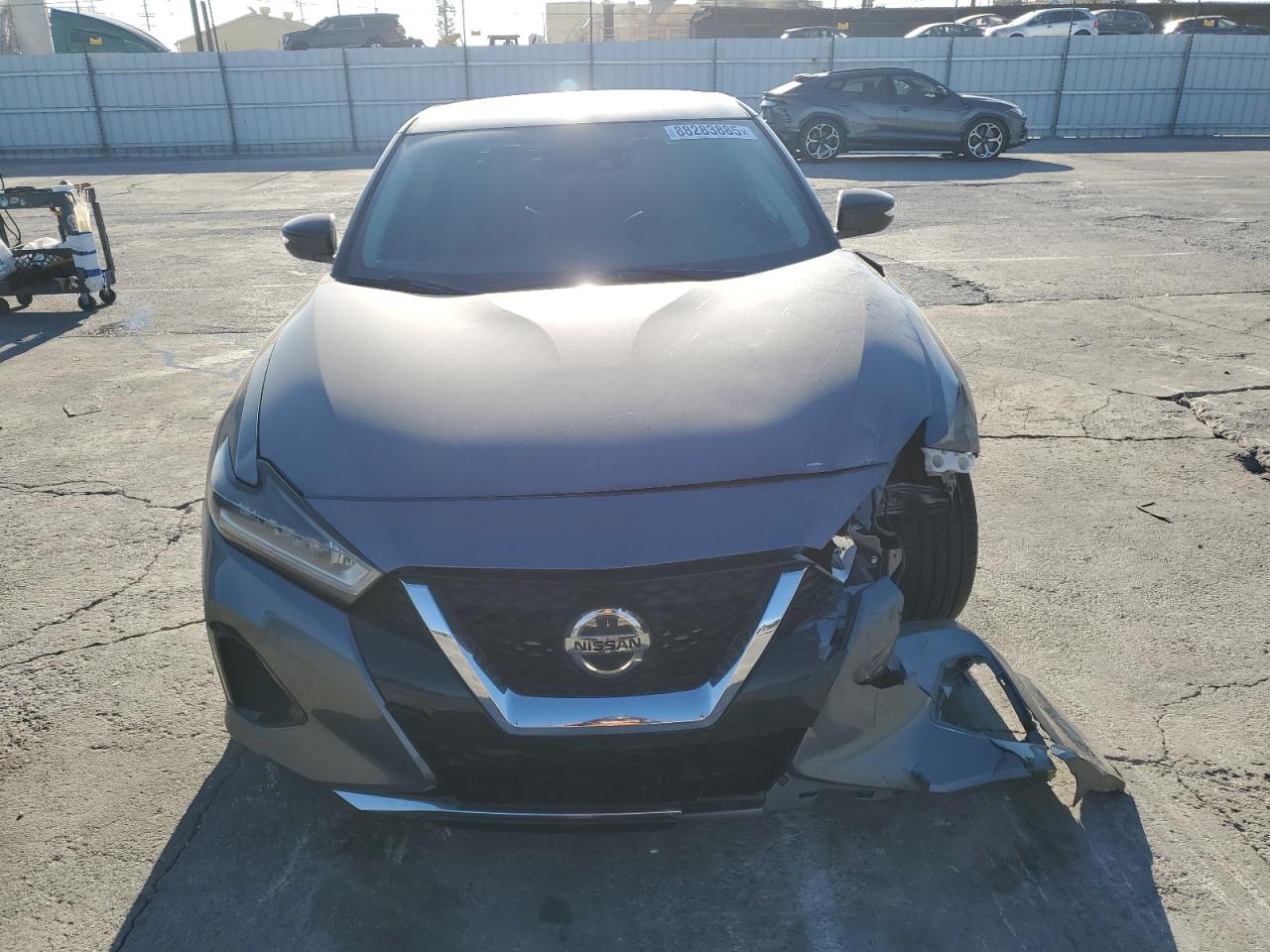 2021 Nissan Maxima VIN 1N4AA6CV6MC508561 Copart auction photo, all over damage thumbnail 5