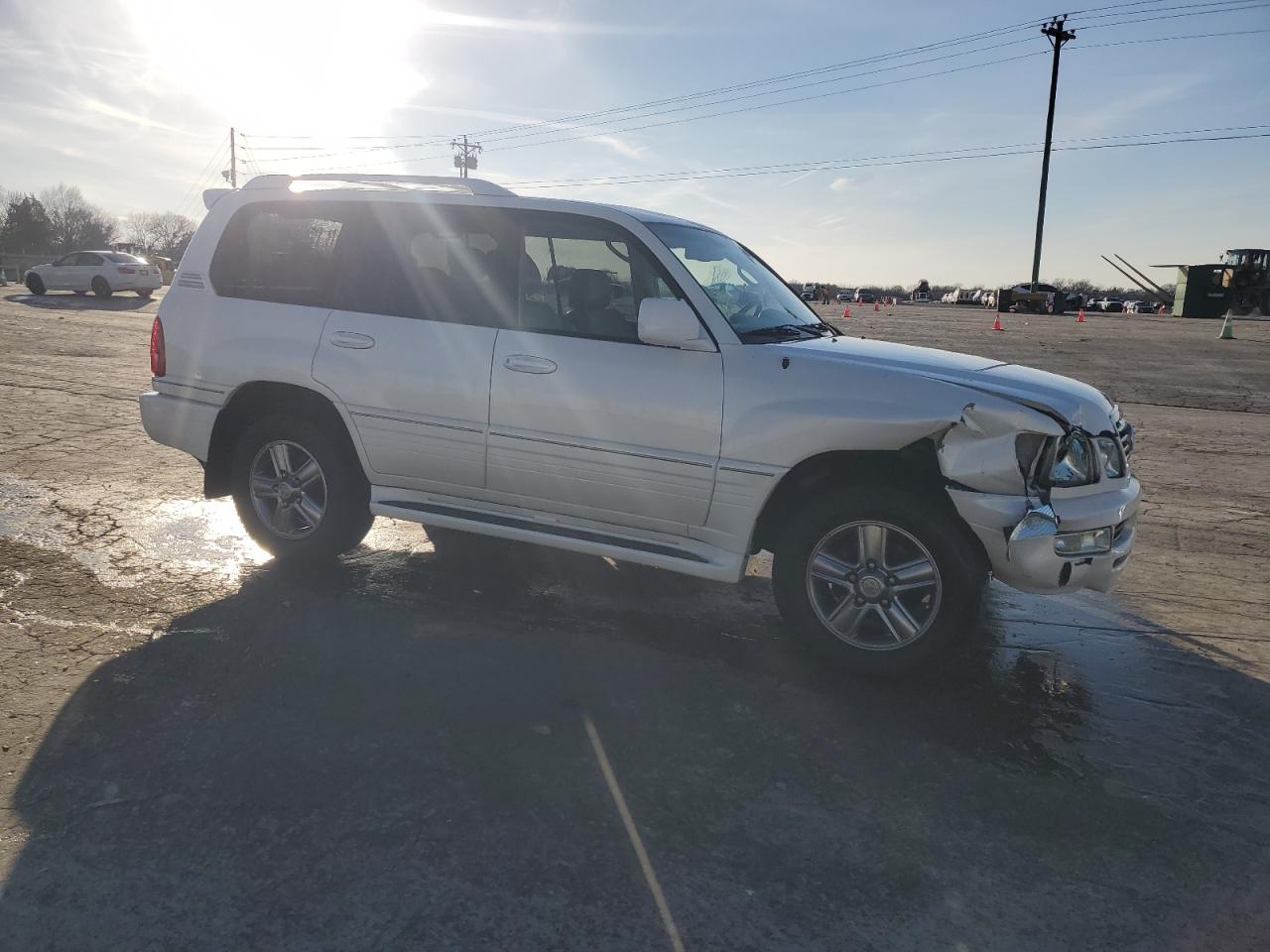 2007 Lexus LX VIN JTJHT00W874024934 Copart auction photo, front end damage thumbnail 4