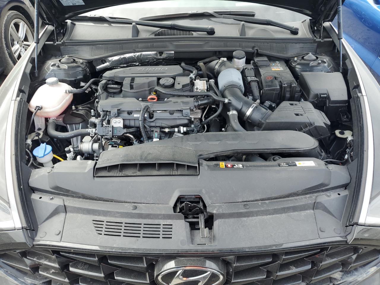 2022 Hyundai Sonata VIN KMHL34J23NA223500 Copart auction photo, water/flood damage thumbnail 11